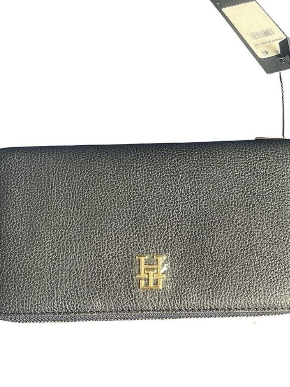 Tommy Hilfiger Navy Wallet with Gold Logo